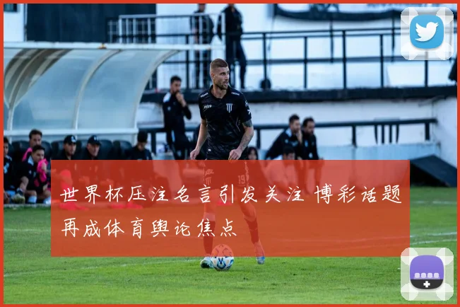 世界杯压注名言引发关注 博彩话题再成体育舆论焦点